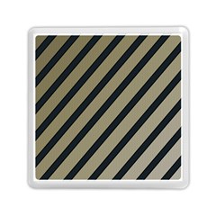 Decorative Elegant Lines Memory Card Reader (square) 