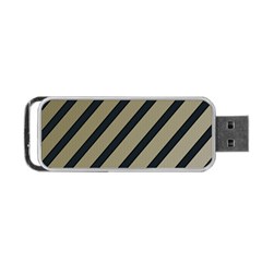 Decorative Elegant Lines Portable Usb Flash (two Sides)