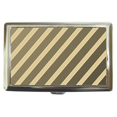 Golden Elegant Lines Cigarette Money Cases