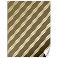 Golden Elegant Lines Canvas 12  X 16  