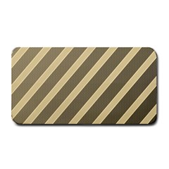 Golden Elegant Lines Medium Bar Mats