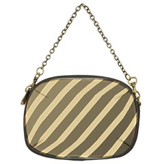 Golden Elegant Lines Chain Purses (two Sides) 