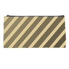 Golden Elegant Lines Pencil Cases by Valentinaart