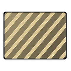 Golden Elegant Lines Fleece Blanket (small)