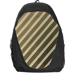 Golden Elegant Lines Backpack Bag