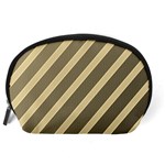 Golden elegant lines Accessory Pouches (Large)  Back