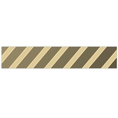 Golden Elegant Lines Flano Scarf (large)