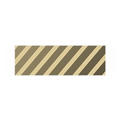 Golden Elegant Lines Satin Scarf (oblong)