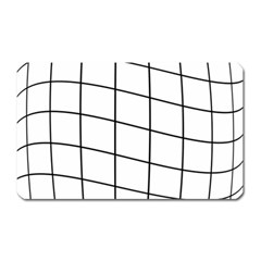 Simple Lines Magnet (rectangular)