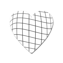 Simple Lines Heart Magnet