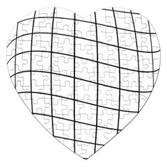 Simple Lines Jigsaw Puzzle (heart)