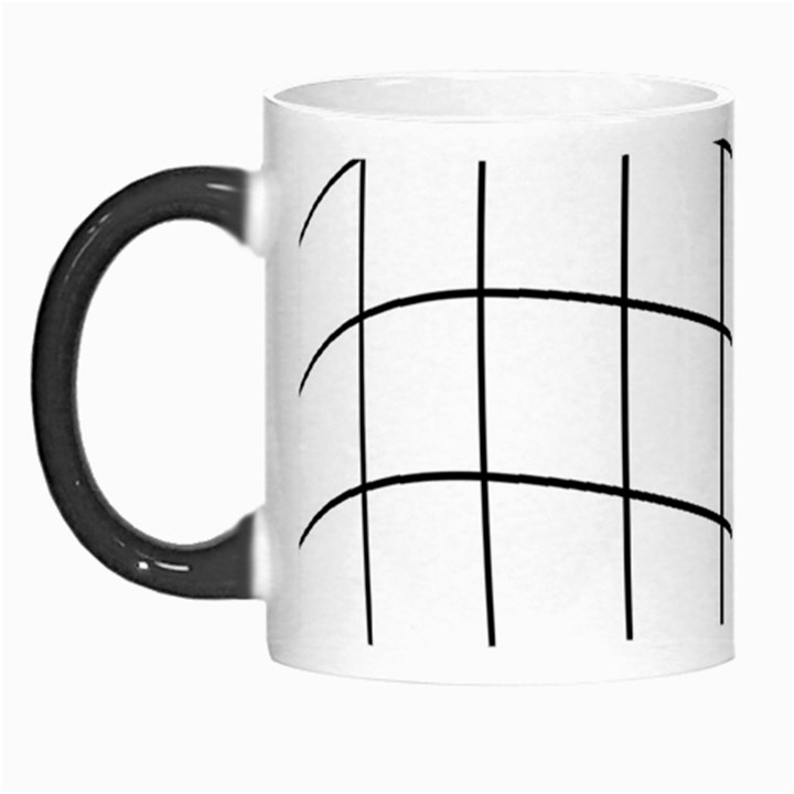 Simple lines Morph Mugs