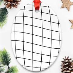 Simple Lines Oval Ornament (two Sides) by Valentinaart