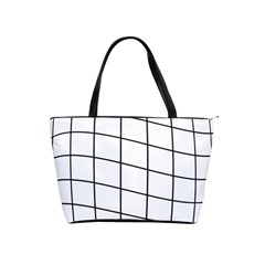 Simple Lines Shoulder Handbags