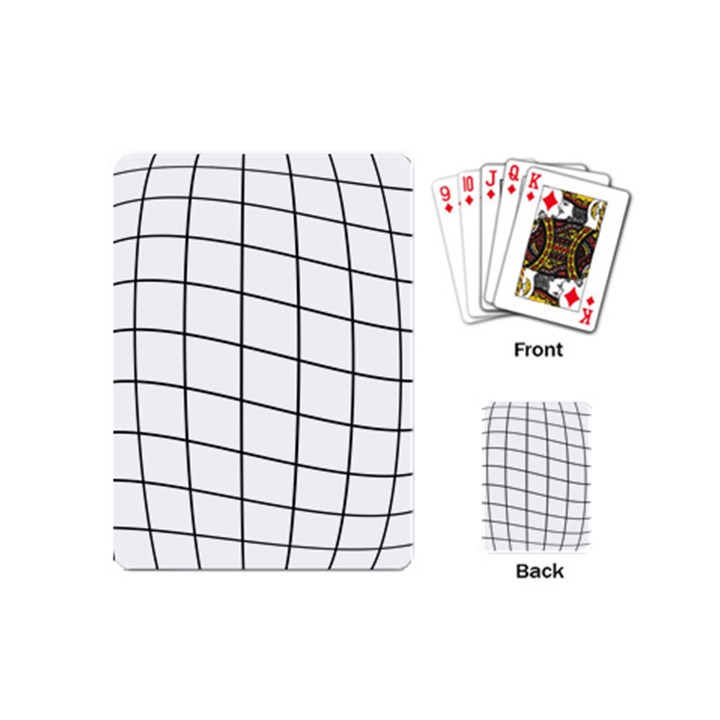 Simple lines Playing Cards (Mini) 