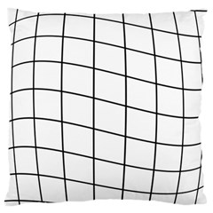 Simple Lines Large Cushion Case (one Side)