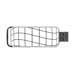 Simple Lines Portable Usb Flash (two Sides)