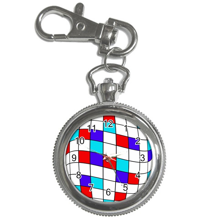 Colorful cubes  Key Chain Watches