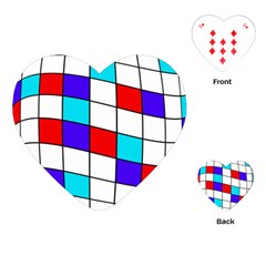 Colorful Cubes  Playing Cards (heart) 