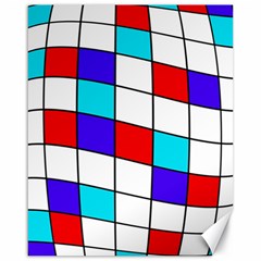 Colorful cubes  Canvas 16  x 20  