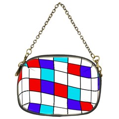 Colorful Cubes  Chain Purses (one Side)  by Valentinaart