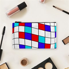 Colorful cubes  Cosmetic Bag (Small) 