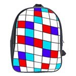 Colorful cubes  School Bags(Large)  Front