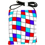 Colorful cubes  Shoulder Sling Bags Front