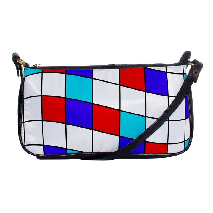 Colorful cubes  Shoulder Clutch Bags