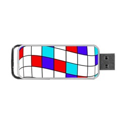 Colorful Cubes  Portable Usb Flash (two Sides) by Valentinaart