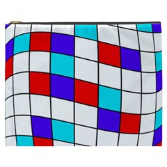 Colorful cubes  Cosmetic Bag (XXXL) 