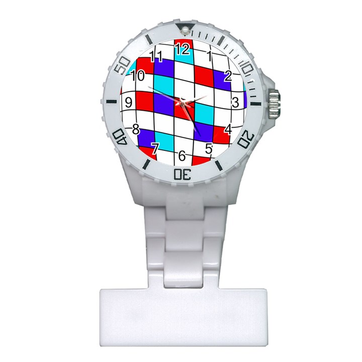 Colorful cubes  Plastic Nurses Watch