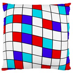 Colorful Cubes  Standard Flano Cushion Case (one Side)