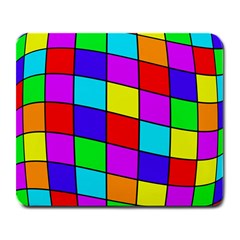 Colorful Cubes Large Mousepads