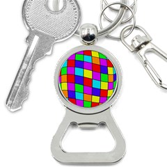 Colorful Cubes Bottle Opener Key Chains