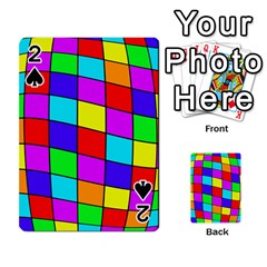 Colorful Cubes Playing Cards 54 Designs 