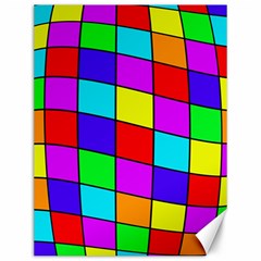 Colorful Cubes Canvas 12  X 16  