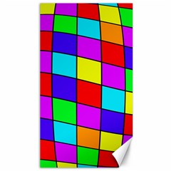 Colorful Cubes Canvas 40  X 72  