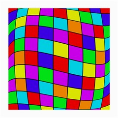 Colorful Cubes Medium Glasses Cloth