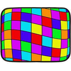 Colorful Cubes Fleece Blanket (mini)