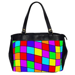 Colorful Cubes Office Handbags (2 Sides) 