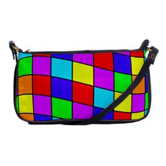 Colorful Cubes Shoulder Clutch Bags