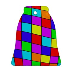 Colorful Cubes Ornament (bell) 