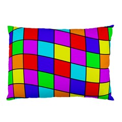 Colorful Cubes Pillow Case (two Sides)