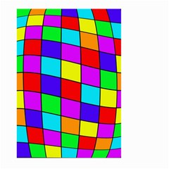 Colorful Cubes Large Garden Flag (two Sides)