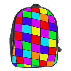 Colorful Cubes School Bags (xl) 