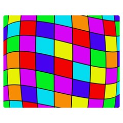 Colorful Cubes Double Sided Flano Blanket (medium) 