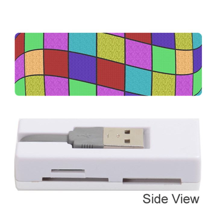 Colorful cubes  Memory Card Reader (Stick) 