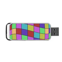 Colorful Cubes  Portable Usb Flash (two Sides)