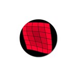 Red abstraction Golf Ball Marker (10 pack) Front